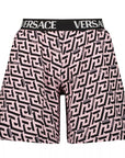 Versace Girls La Greca Shorts Pink