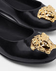Versace Girls Medusa Head Shoe Black