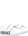 Versace Baby Unisex Side Logo Sneakers White