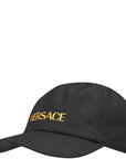 Versace Unisex Logo Cap Black