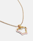 Versace Girls Medusa Silhouette Chain Gold