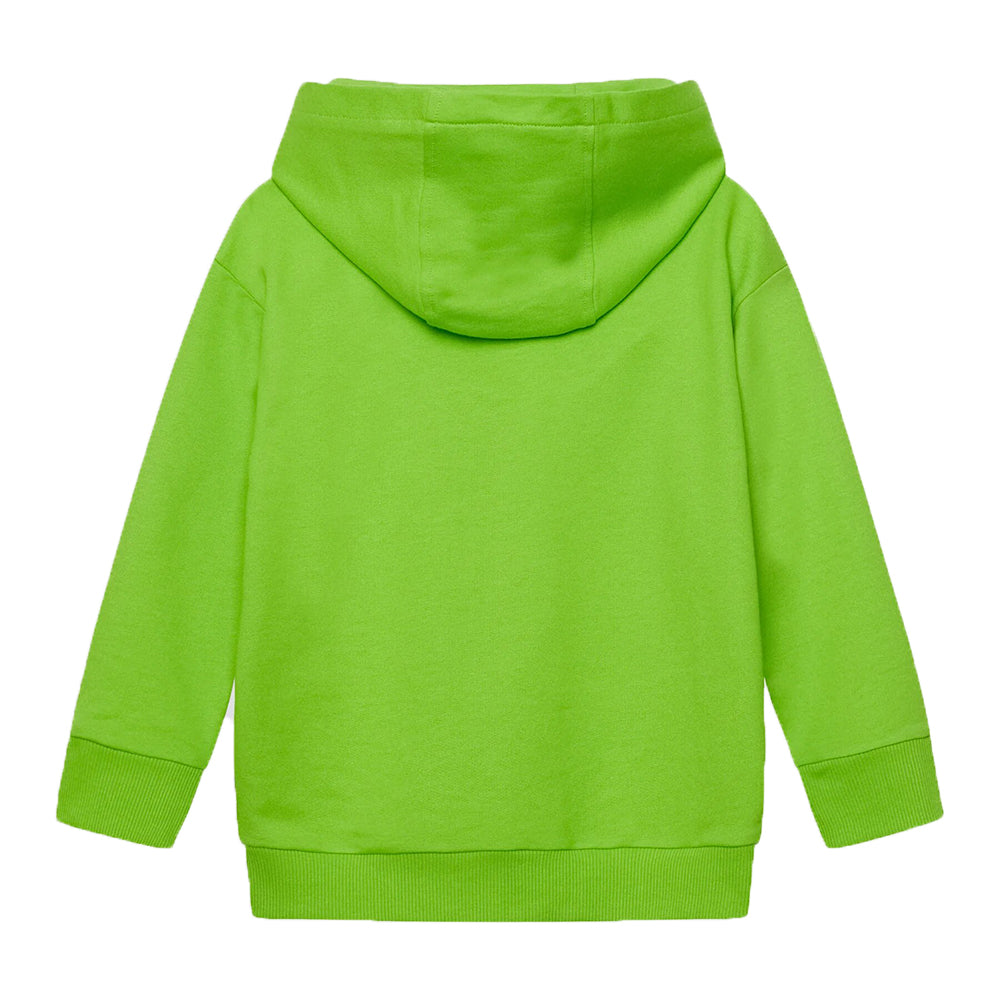 Versace Girls Safety Pin Hoodie Green