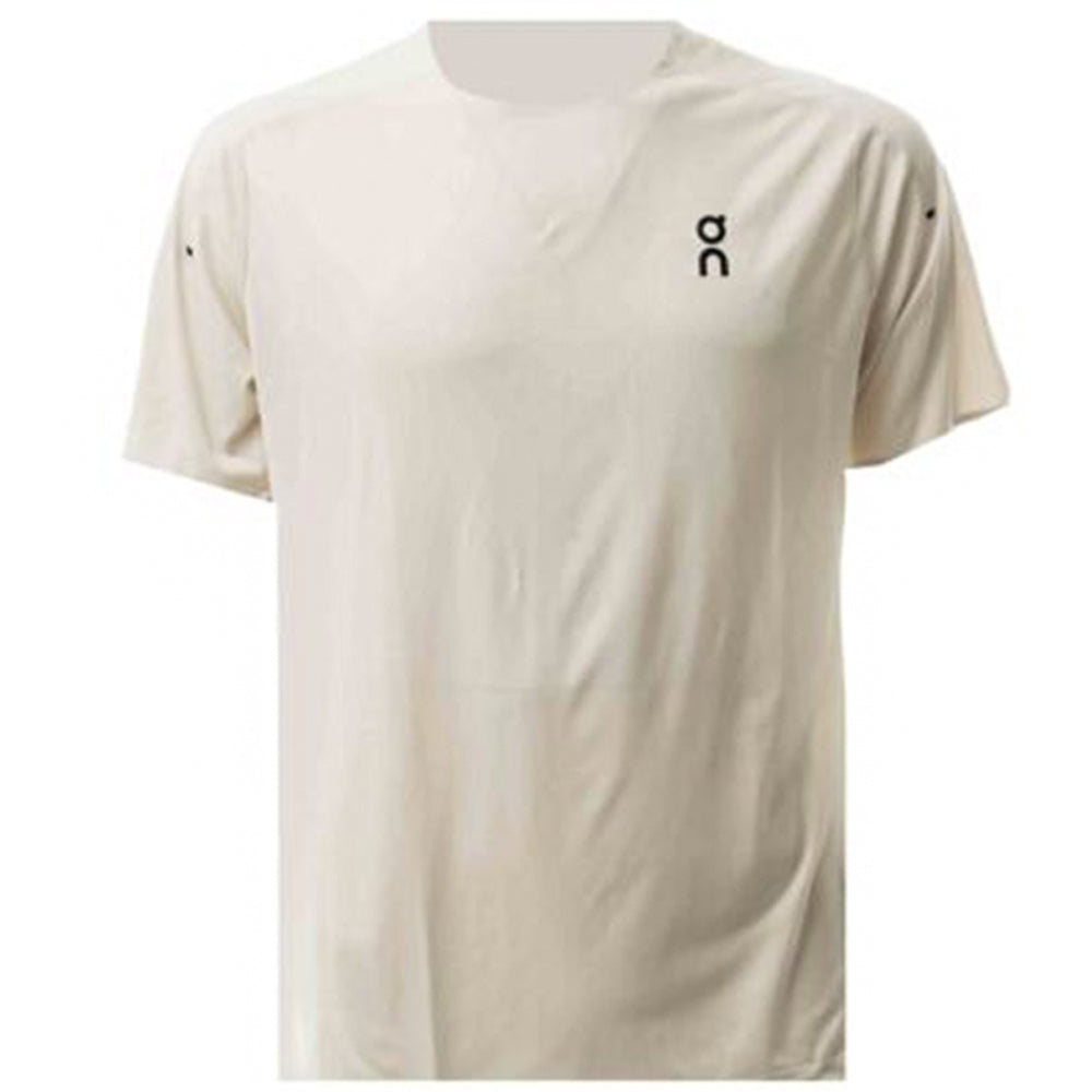 On Running Mens Performance T-shirt Beige