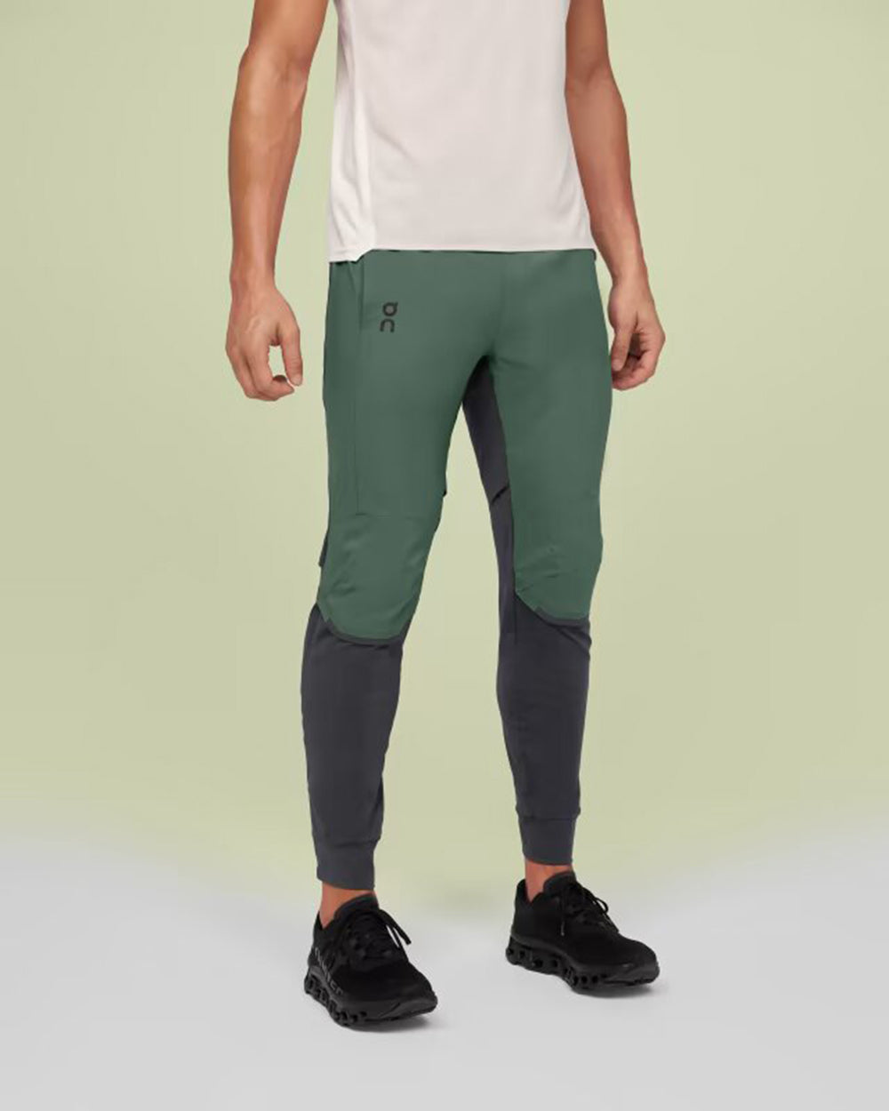 On Running Mens Running Pants Green