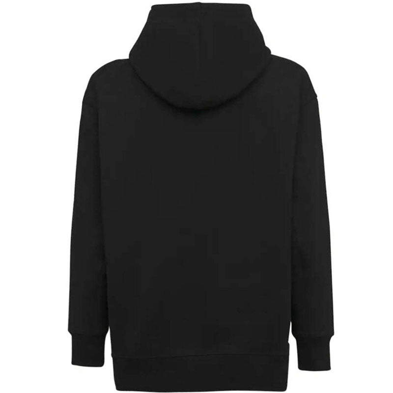 Y-3 Mens Square Logo Hoodie Black