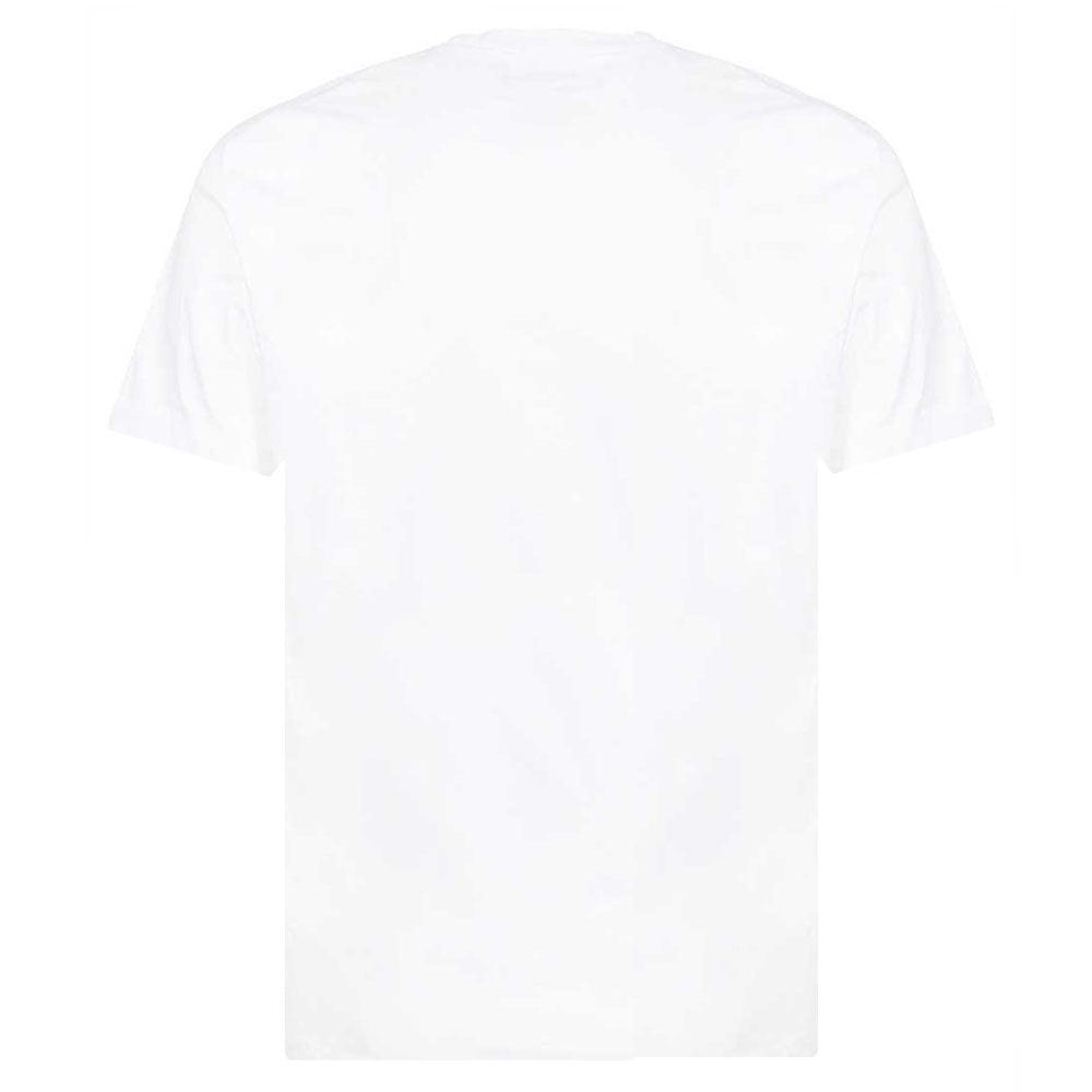 Dsquared2 Men&#39;s Tape Detail ICON T-Shirt White