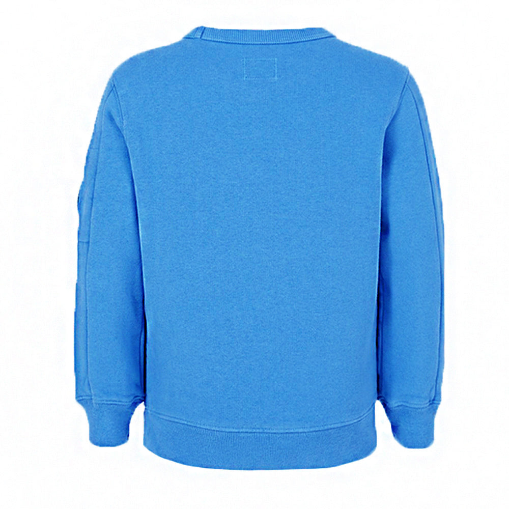 C.P Company Kids Goggle Lens Sweater Blue