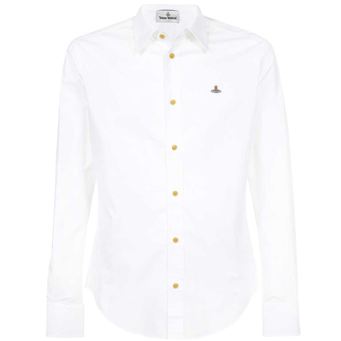 Vivienne Westwood Men&#39;s Organic Slim Shirt White