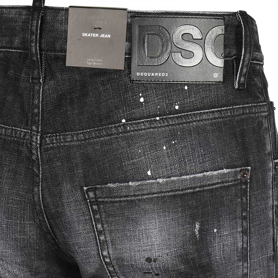 Dsquared2 Men&#39;s Skater Jeans Black