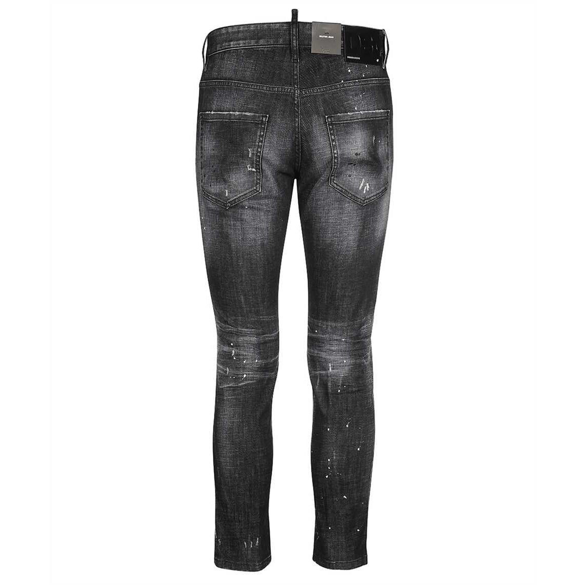 Dsquared2 Men&#39;s Skater Jeans Black