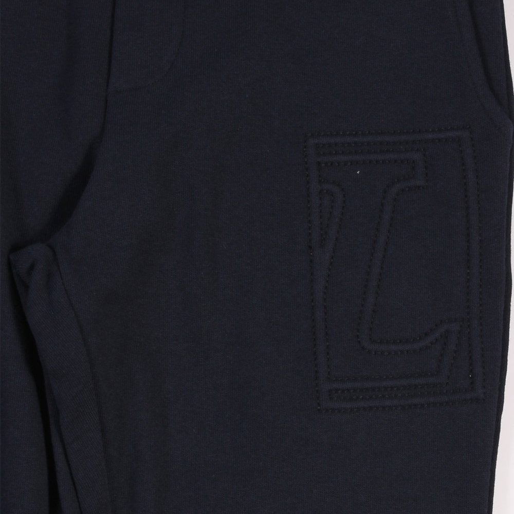 Lanvin Boys Logo Joggers Navy