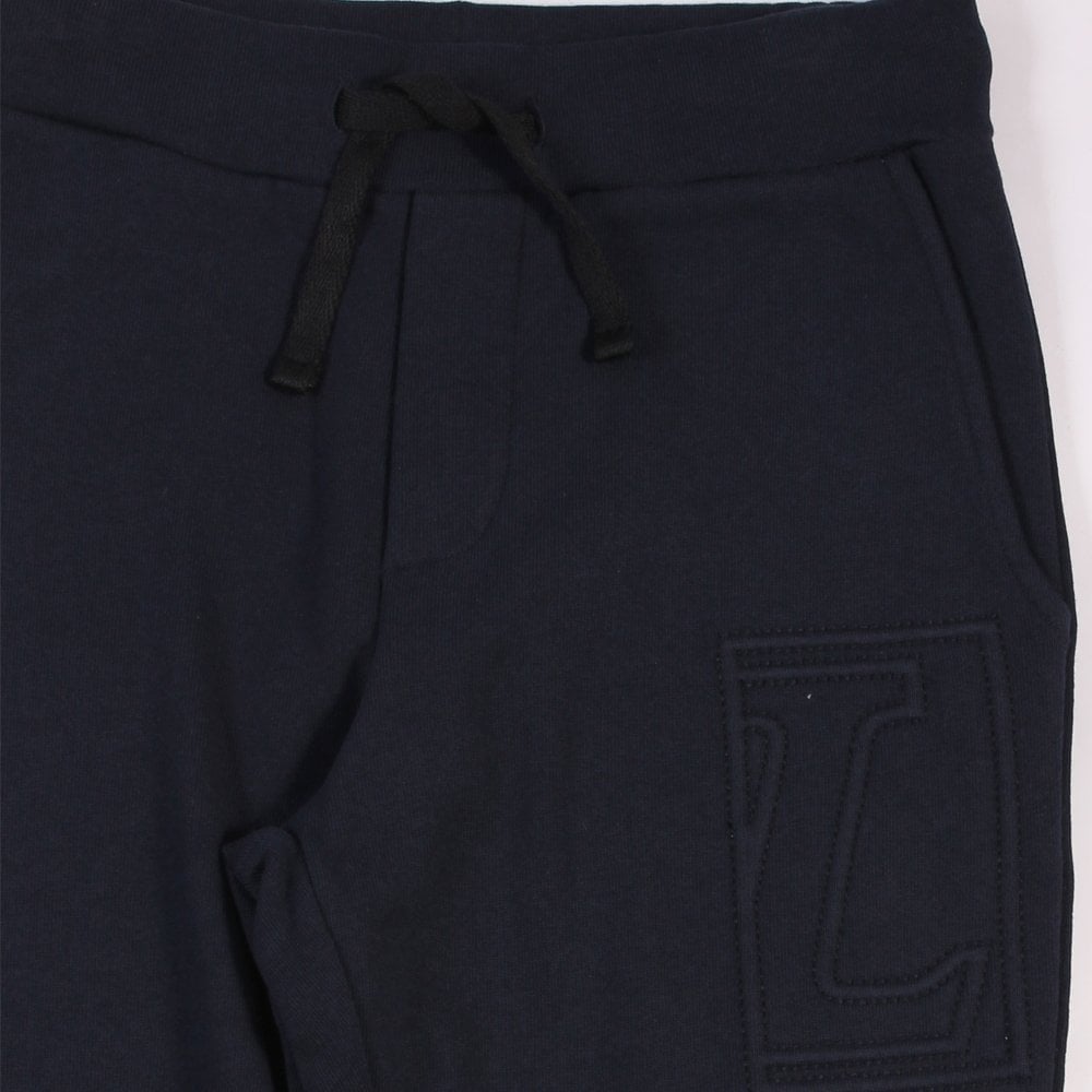 Lanvin Boys Logo Joggers Navy