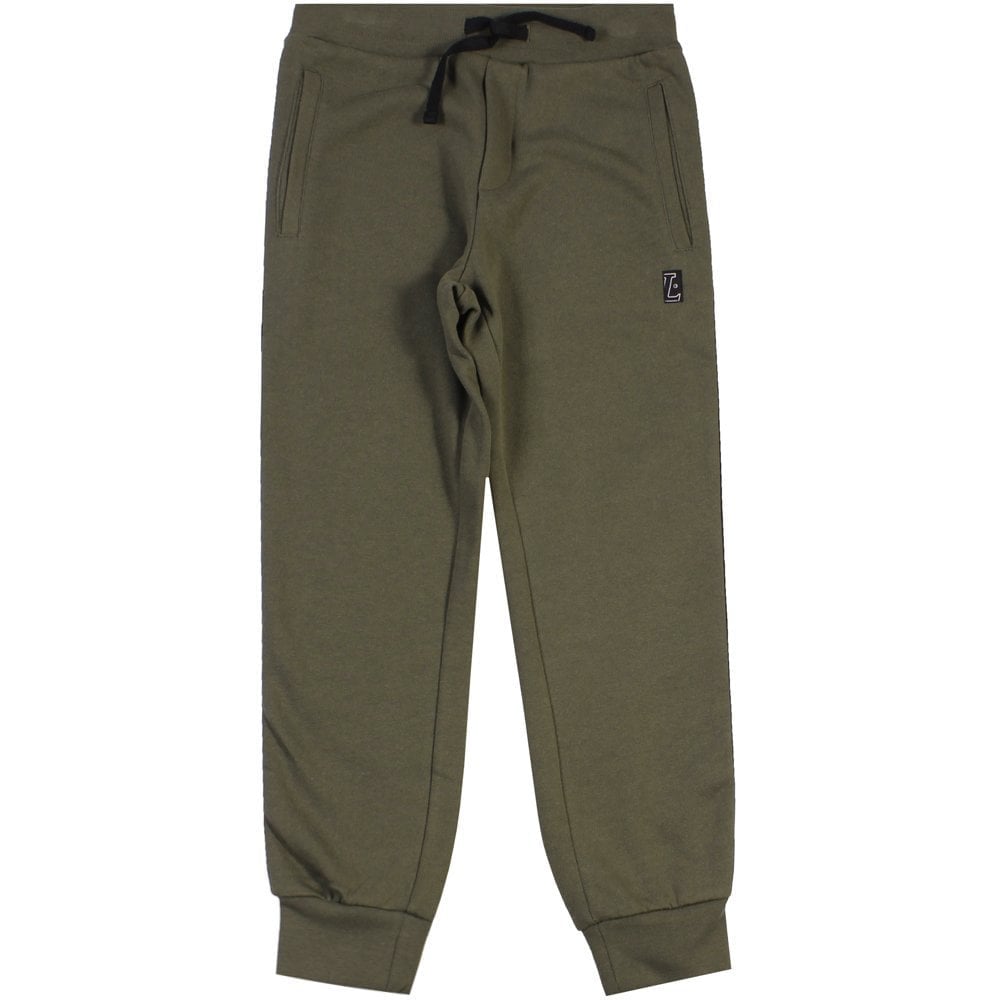 Lanvin Boys Logo Joggers Khaki