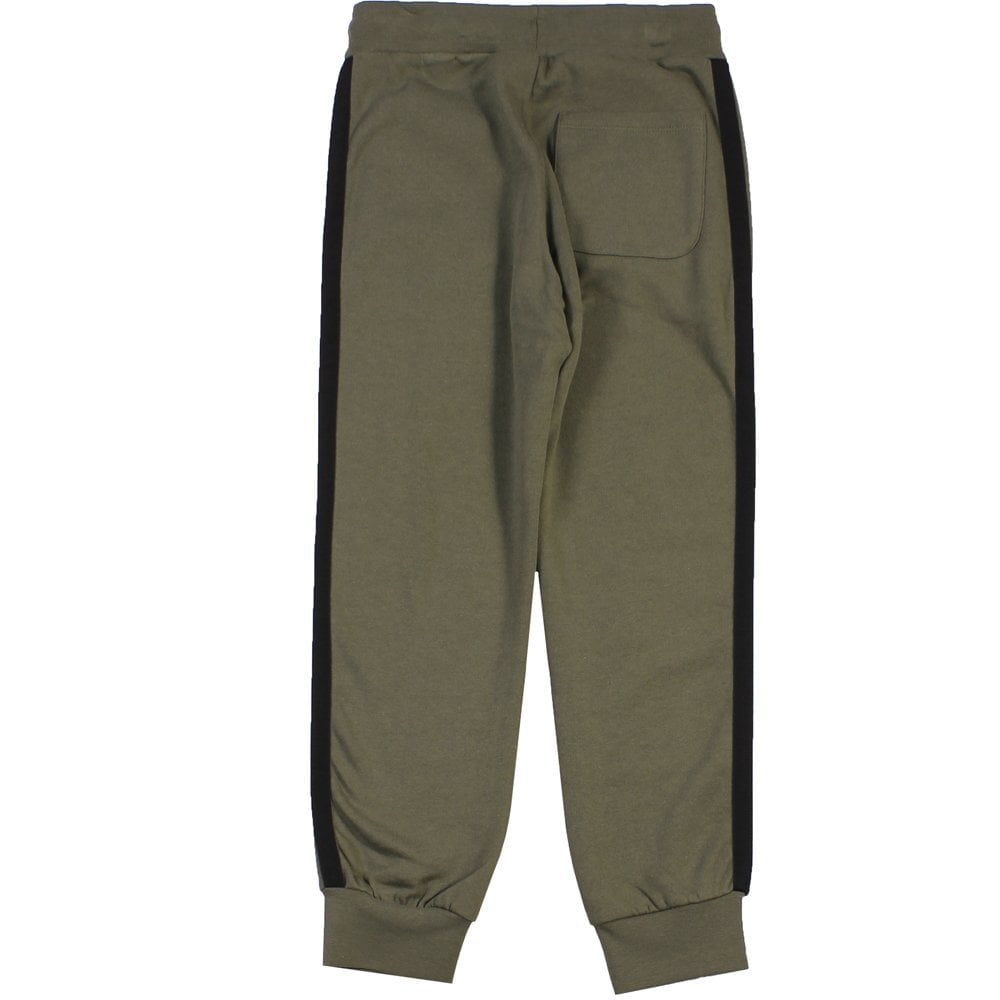 Lanvin Boys Logo Joggers Khaki