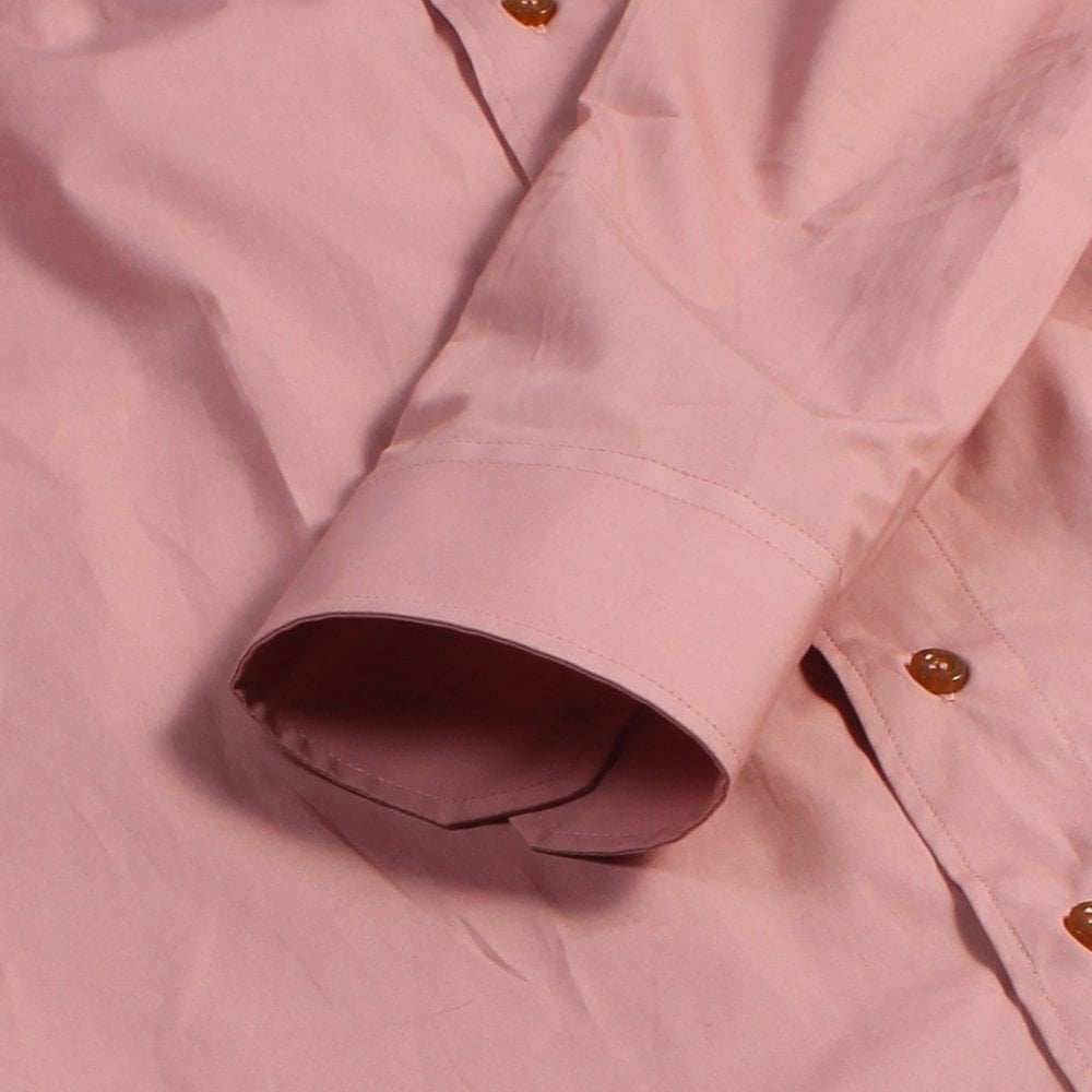 Vivienne Westwood Men&#39;s One Button Krall Shirt Pink