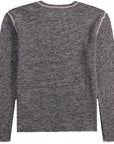 Maison Margiela Men's Knitted Pocket Jumper Grey