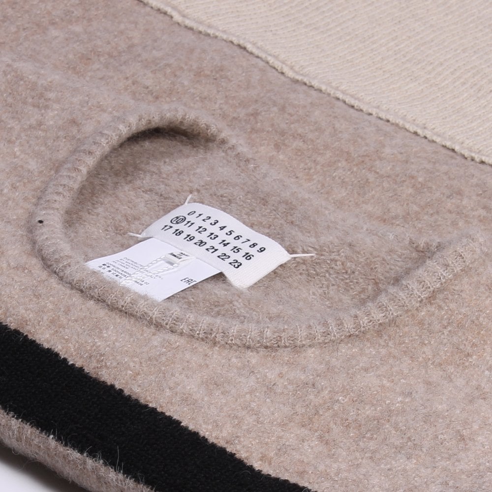 Maison Margiela Men&#39;s Knitted Jumper Beige