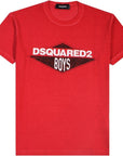 Dsquared2 Men's Logo Print T-Shirt Red