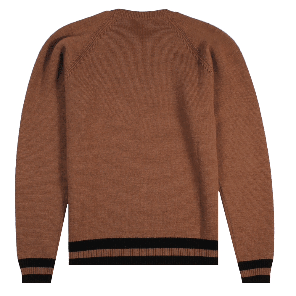 Dsquared2 Men&#39;s Badge Knitted Sweater Brown