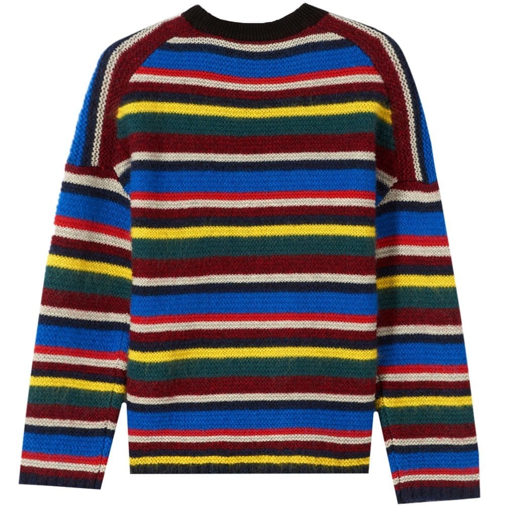 Kenzo Men&#39;s Jumping Tiger Colour Block Sweater Multicoloured