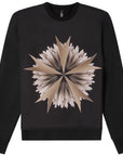 Neil Barrett Men's Military Star Print Sweatshirt Black