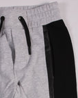 DKNY Boys Logo Joggers Grey Cotton