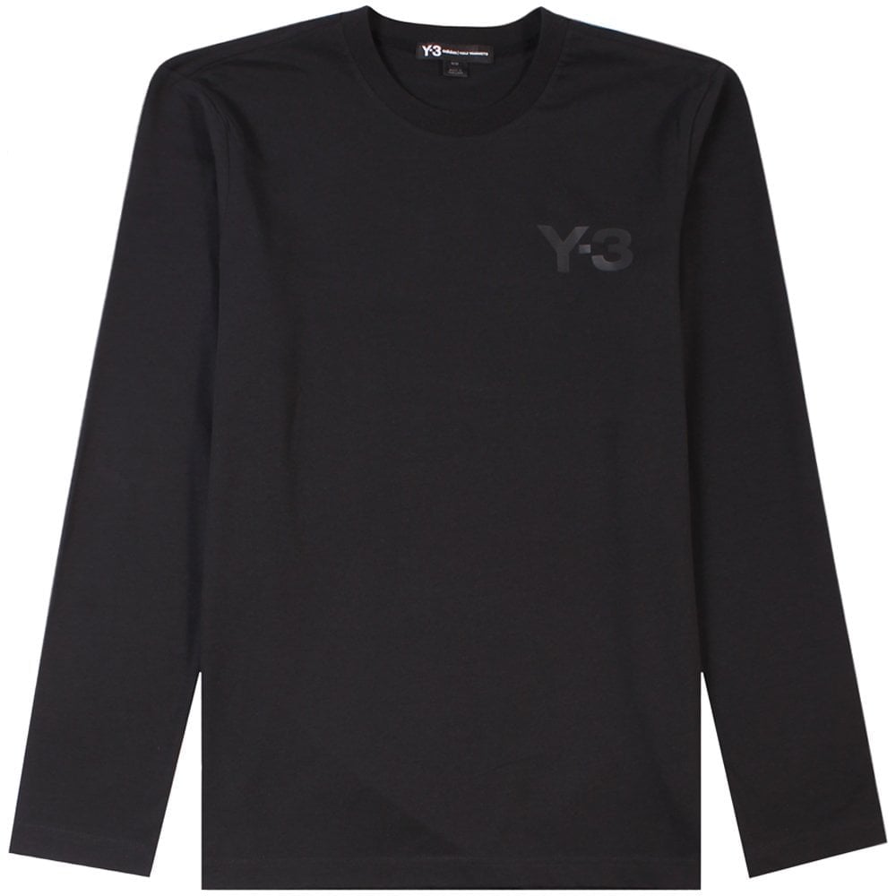Y-3 Classic Long Sleeve T-Shirt Black