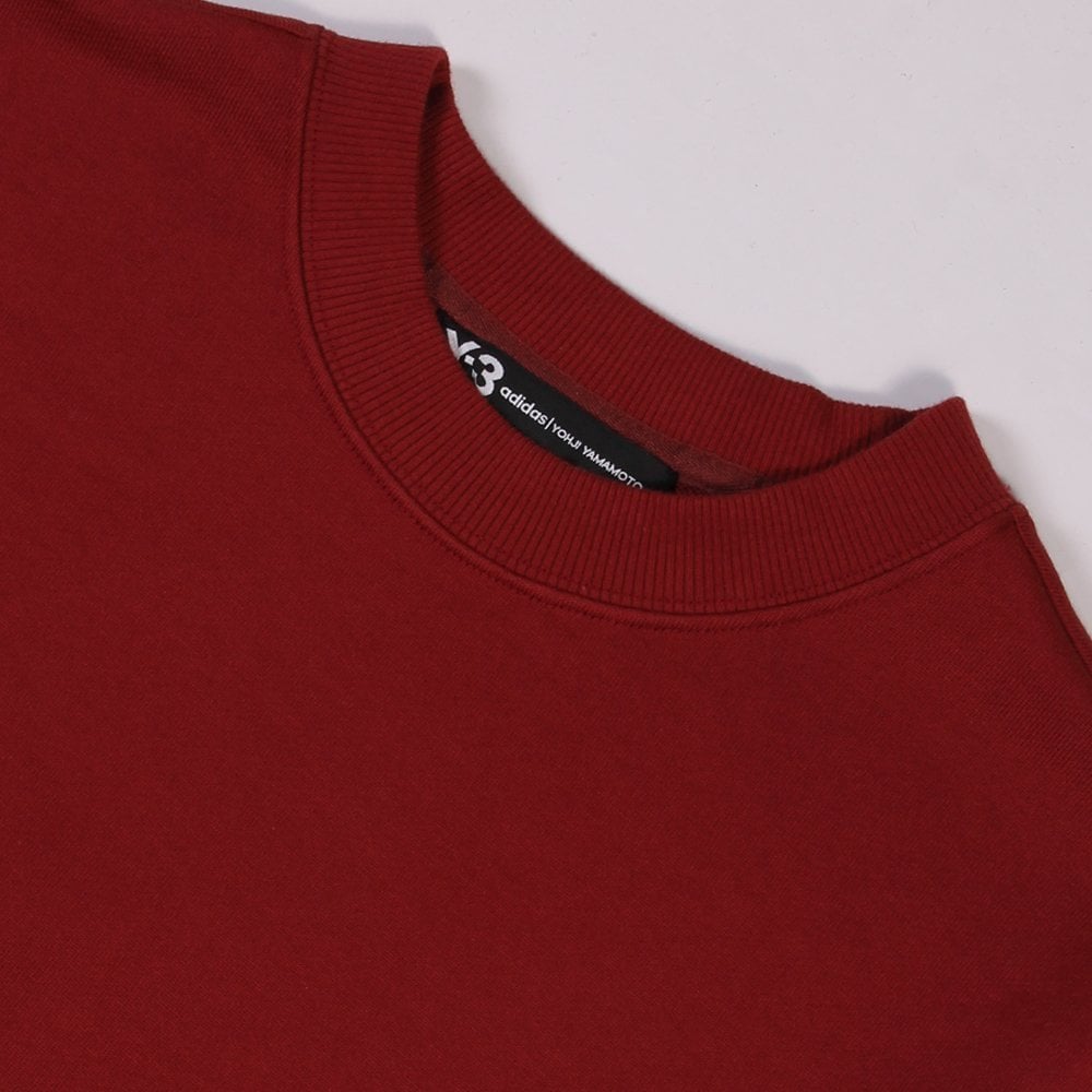 Y-3 Men&#39;s Classic Sweatshirt Red