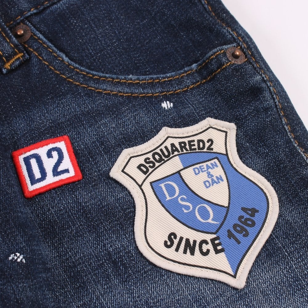 Dsquared2 Boys Clement Jeans Blue