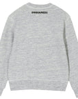 Dsquared2 Boys "Canadian Bros" Sweatshirt Grey