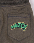 Kenzo Boys Logo Joggers Khaki