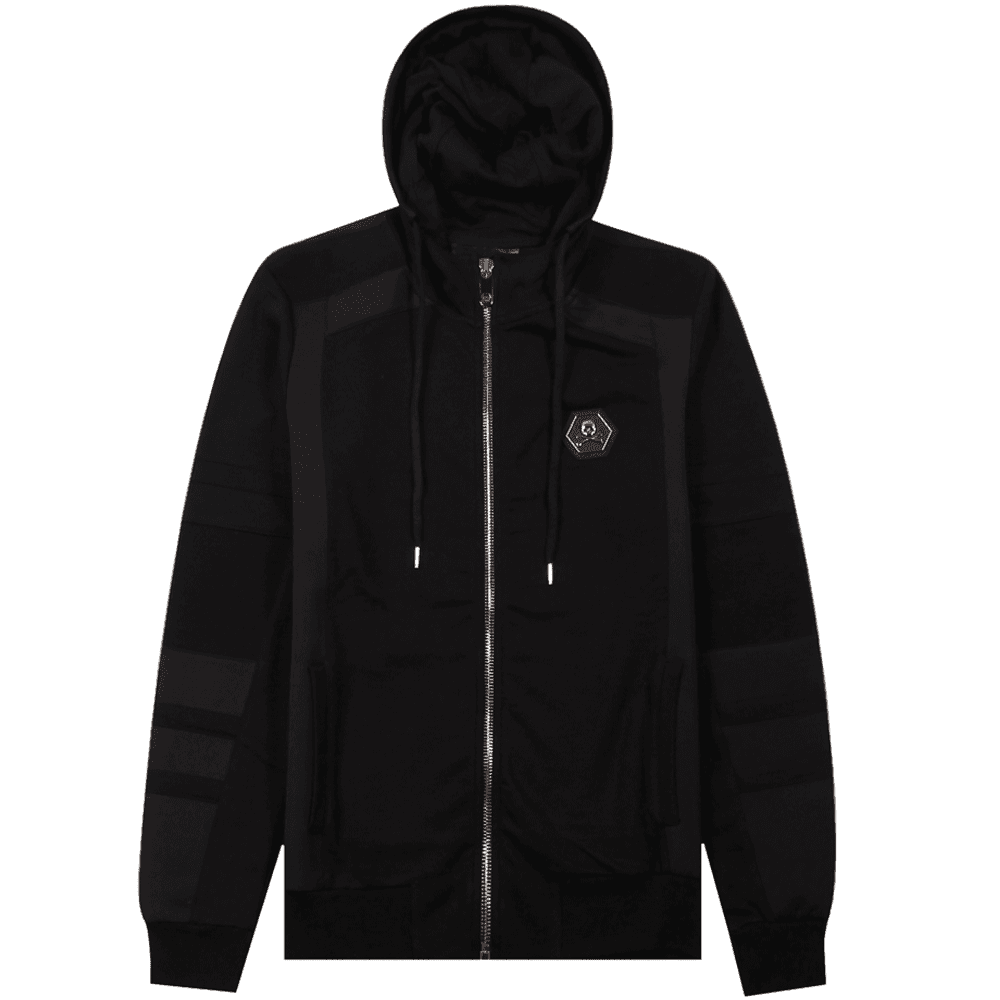 Philipp Plein Men&#39;s &quot;Dangerous&quot; Hoodie Black