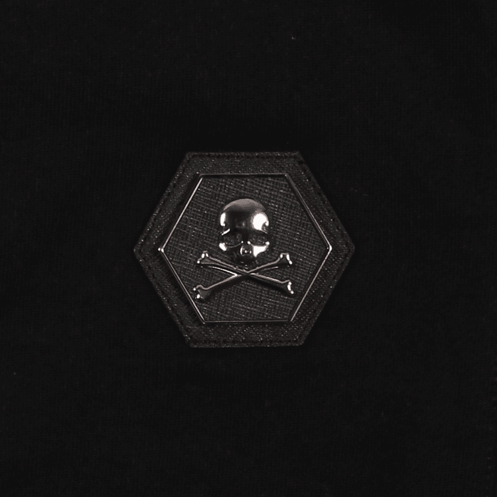Philipp Plein Men&#39;s &quot;Dangerous&quot; Hoodie Black