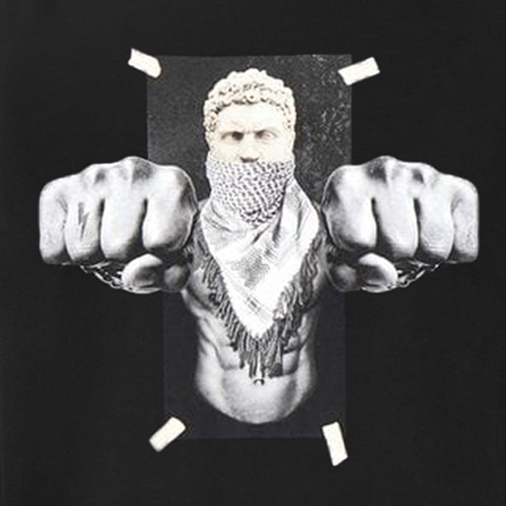 Neil Barrett Men&#39;s &#39;Boxing Brutus&#39; Sweatshirt Black