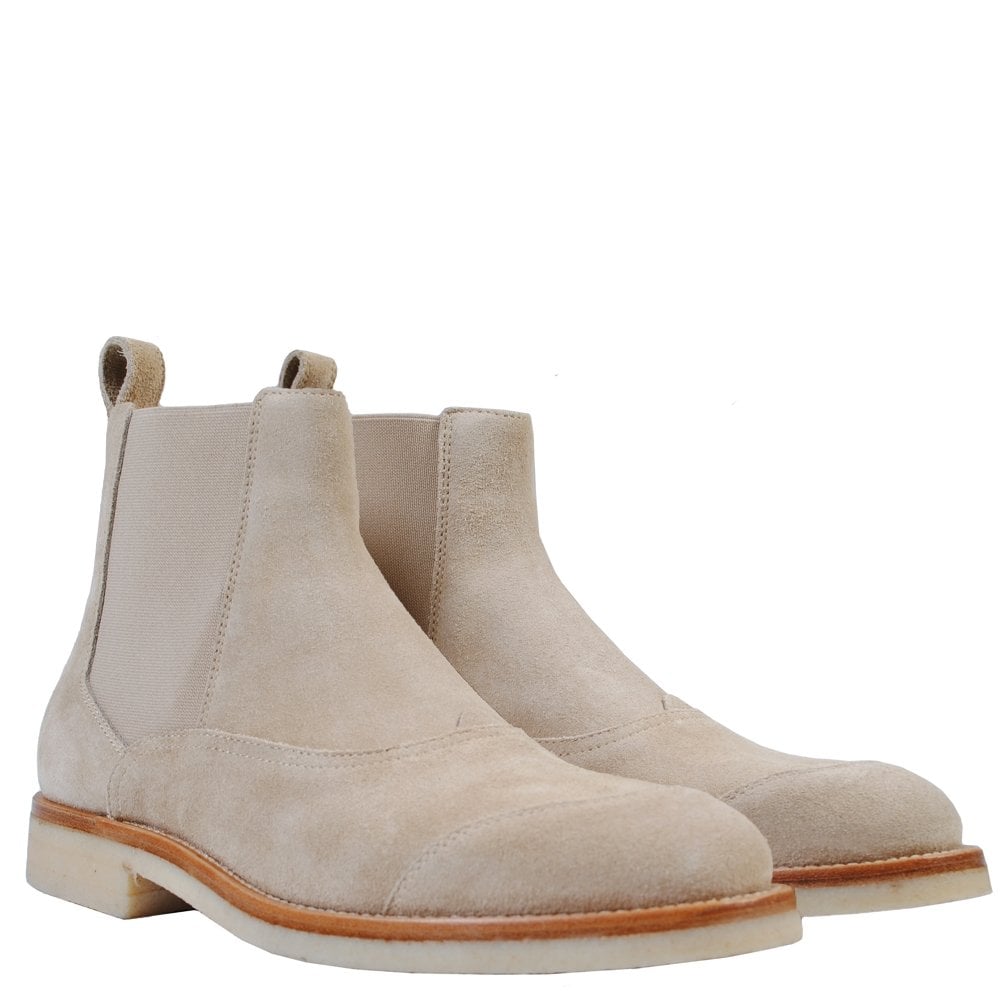 Belstaff Men&#39;s Suede Ladbrooke Boots Charcoal
