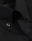 Dsquared2 Men's Graphic Print Three Quarter Sleeve Shirt Black