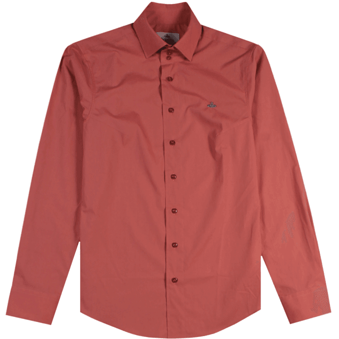 Vivienne Westwood Men&#39;s Classic Three Button Shirt Red