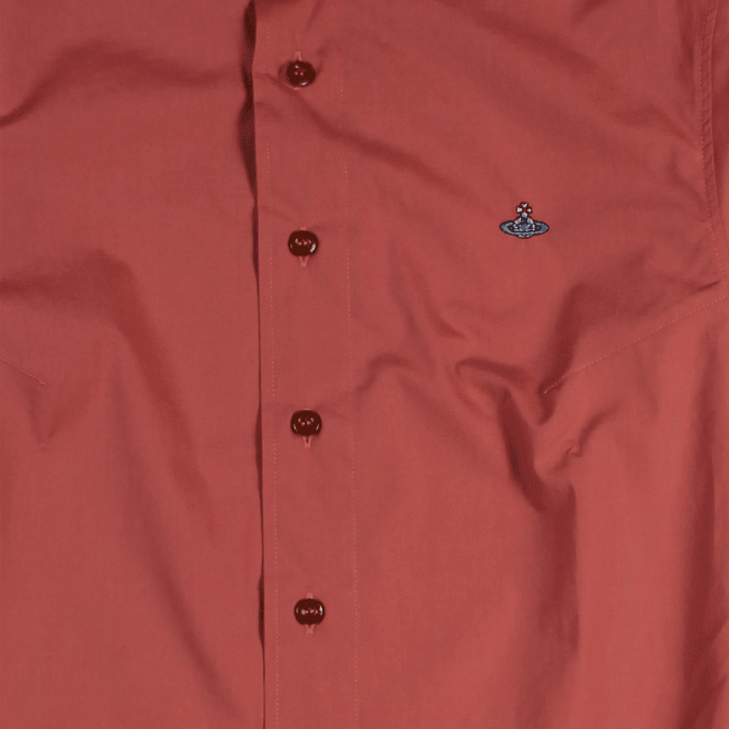 Vivienne Westwood Men&#39;s Classic Three Button Shirt Red