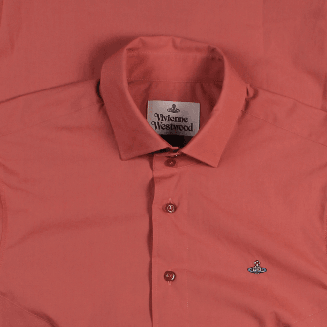 Vivienne Westwood Men&#39;s Classic Three Button Shirt Red