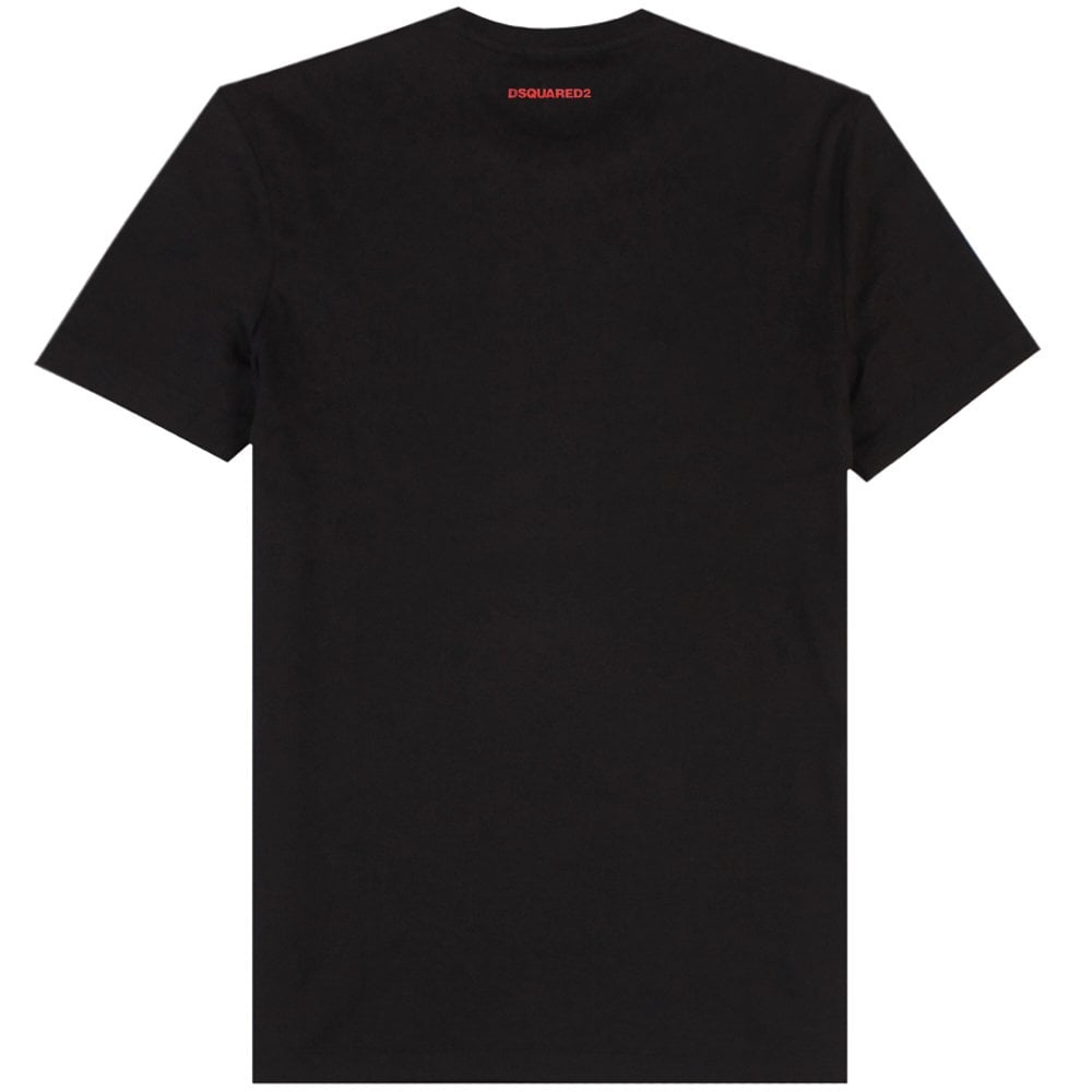 Dsquared2 Men&#39;s &quot;Stay Cool&quot; T-Shirt Black