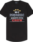 Dsquared2 Men's MC Crew Graphic Print T-Shirt Black