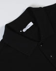 Versace Collection Men's Half Medusa Polo Shirt Black