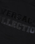 Versace Collection Men's Graphic Logo Sweatshirt Black