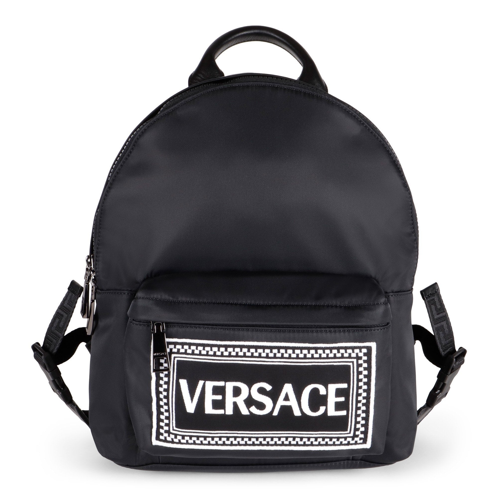 Young Versace Boys Logo Backpack Black