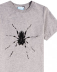 Lanvin Boys Spider Logo T-Shirt Grey