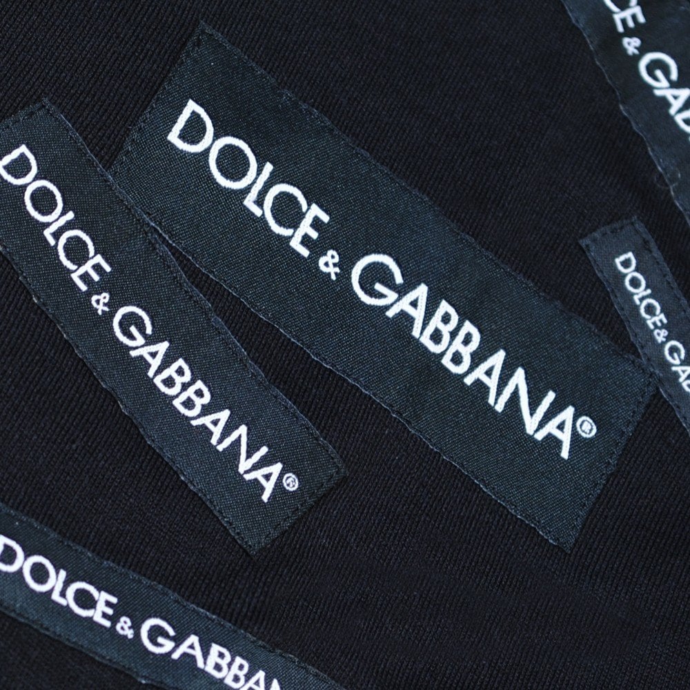 Dolce &amp; Gabbana Boys Labelled T-Shirt Black