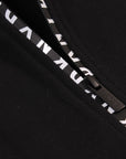 DKNY Boys Logo Zip Hoodie Black Cotton