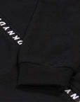 DKNY Boys Logo Zip Hoodie Black Cotton