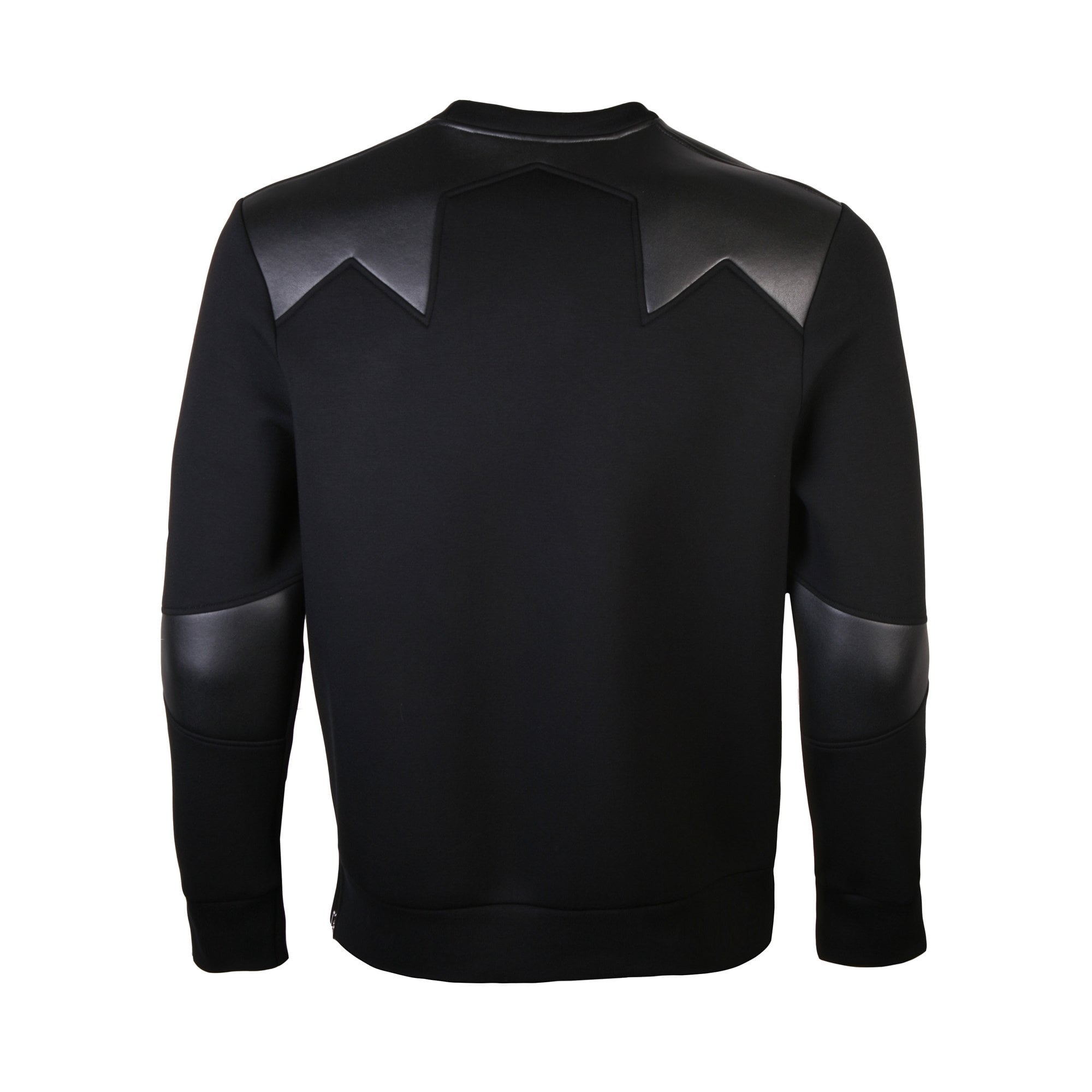 Neil Barrett Men&#39;s Star Neoprene Jumper Black