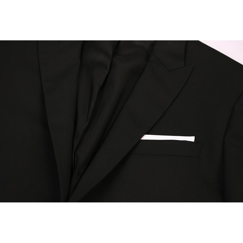Neil Barrett Men&#39;s Peak Lapel Formal Two Piece Suit Black